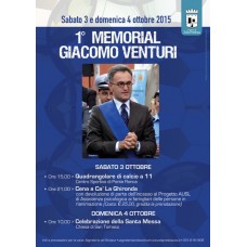 1° MEMORIAL GIACOMO VENTURI